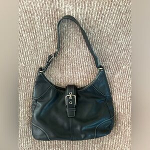 Coach Black Leather Purse